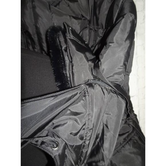 London Fog Women's Sz 3X Black Button Zipper Up Puffer Jacket No tags - Picture 8 of 11